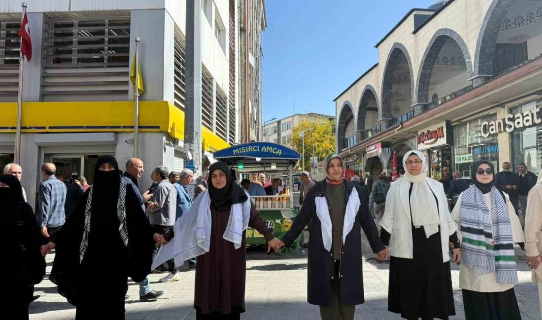 Ağrı’da, Filistin’de yaşanan insanlık dramına dikkati çekmek ve Özgürlük Filosu