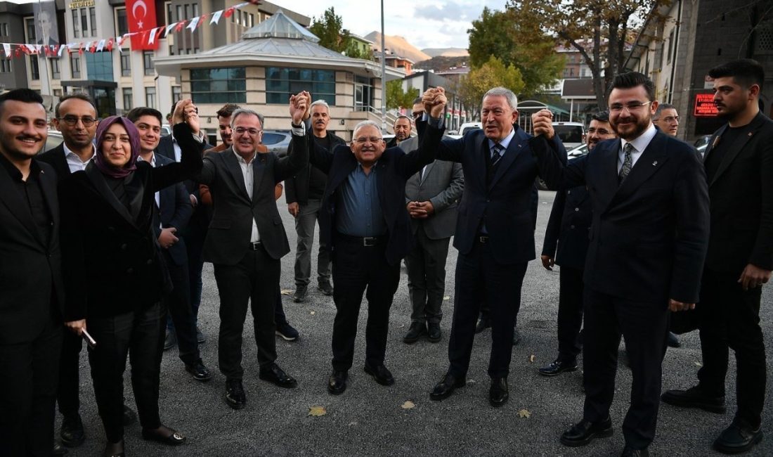 Kayseri Büyükşehir Belediye Başkanı Dr. Memduh Büyükkılıç ile TBMM Milli