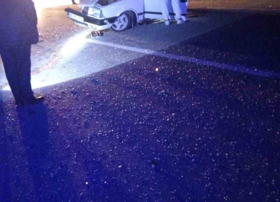 Ankara’nın Akyurt ilçesinde meydana gelen trafik kazasında 2 kişi yaralandı.