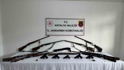 Antalya İl Jandarma Komutanlığınca yürütülen çalışmalar kapsamında Alanya ilçesinde 5