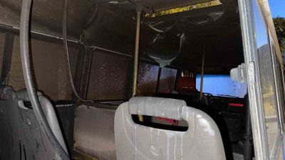 Antalya’nın Alanya ilçesinde sabah saatlerinde bir iş yeri ve park