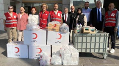 Türk Kızılay Alaşehir Şubesi tarafından Alaşehir Devlet Hastanesi Sosyal Marketine