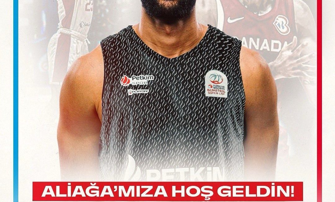 Aliağa Petkimspor, bir dönem Bahçehir Basketbol formasını da giyen Kanadalı