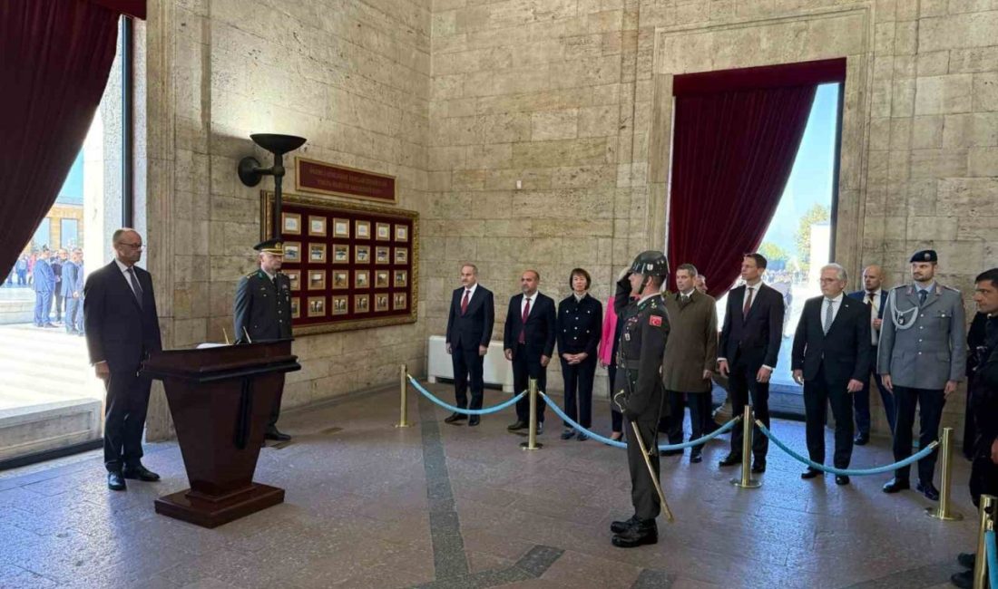 Almanya Federal Cumhuriyeti Şansölyesi Frederich Merz, resmi ziyarette bulunmak üzere