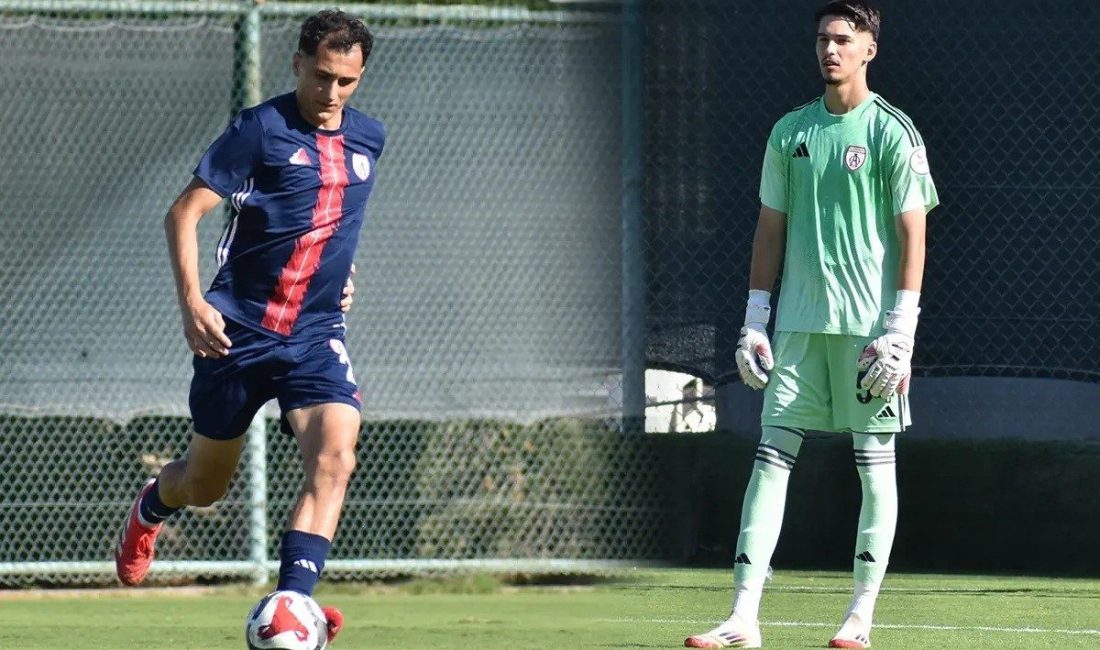 Altınordulu futbolculardan Arif Şimşir ve Birhan Elibol, cumartesi günü iç