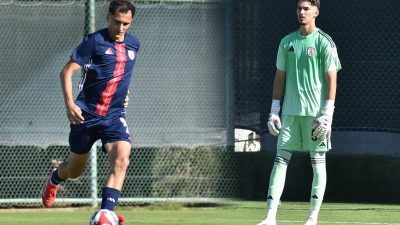 Altınordulu futbolculardan Arif Şimşir ve Birhan Elibol, cumartesi günü iç