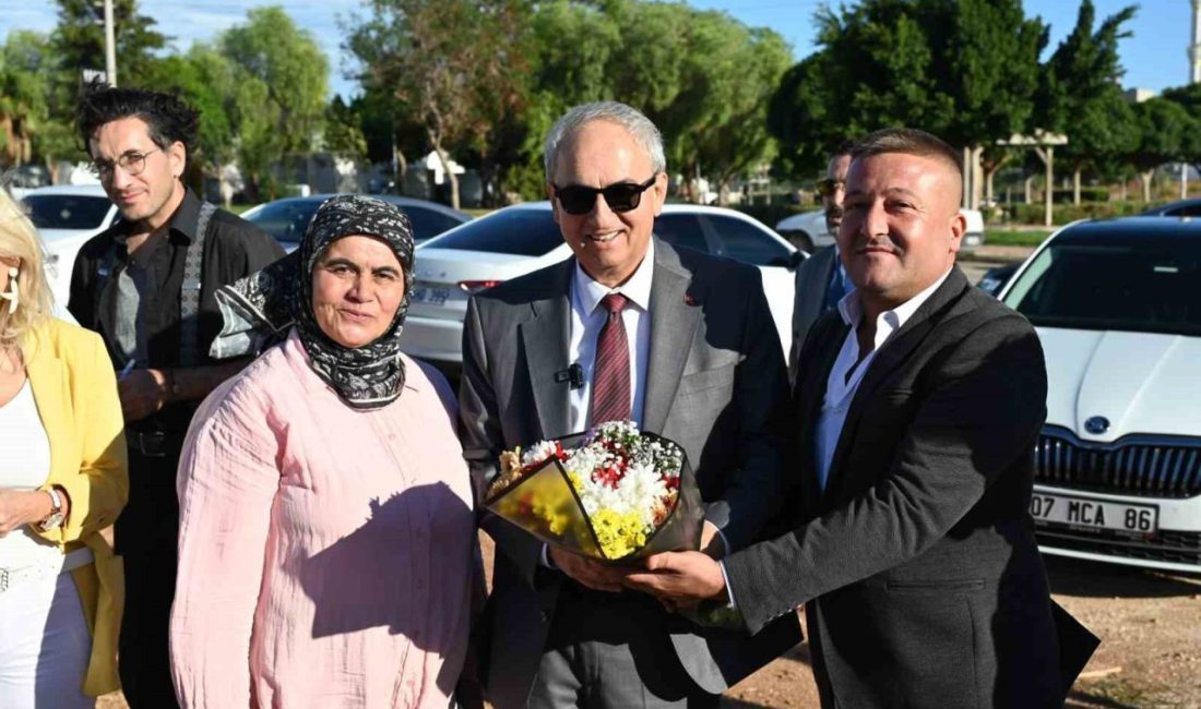 Kepez Belediye Başkanı Mesut Kocagöz, Altınova Orta Mahallesi’ne kazandırılacak kreş