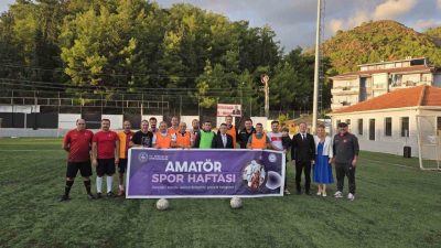 Muğla’nın Marmaris ilçesinde ‘Amatör Spor Haftası’ etkinlikleri dahilinde, İlçe Gençlik