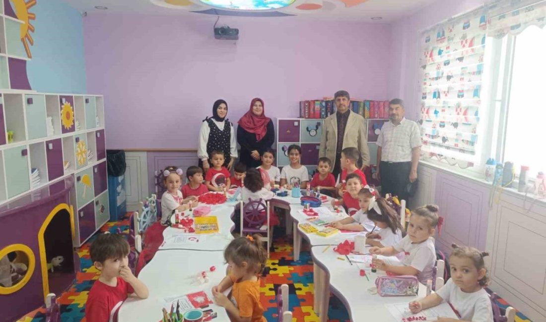 Mersin’in Anamur ilçesinde, İlçe Müftülüğüne bağlı 4-6 yaş grubu Kur’an