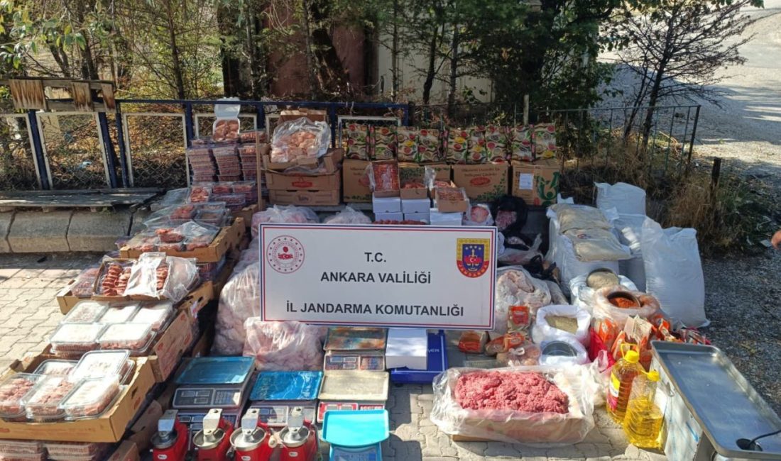 Ankara’nın Yenimahalle ilçesinde bir iş yerinde 1 milyon lira değerinde