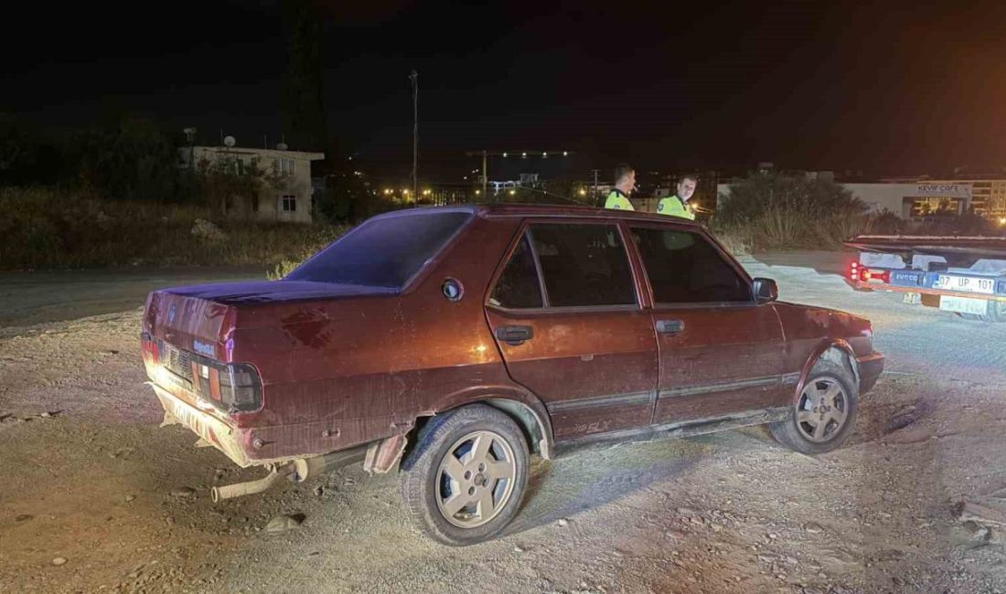 Antalya’nın Gazipaşa ilçesinde alkollü sürücünün neden olduğu trafik kazası ucuz