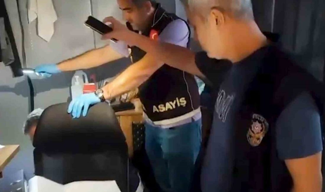 Antalya’da polis ekiplerinin 5 aylık çalışmaları sonucu ’change’ araçlara yönelik