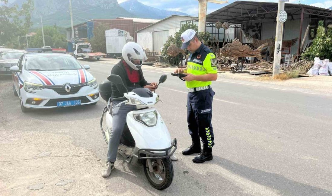 Antalya’da motosiklet kazalarının önlenmesi ve trafik güvenliğinin artırılması amacıyla şok
