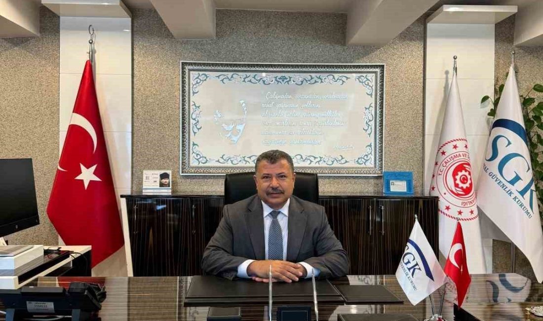 Antalya Sosyal Güvenlik İl Müdürü Mehmet Tanrıöver, Sosyal Güvenlik Kurumu’nun