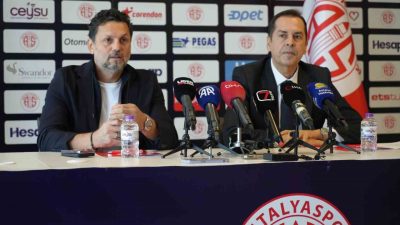 Antalyaspor, Teknik Direktör Erol Bulut ile 2 yıllık sözleşme imzaladı.