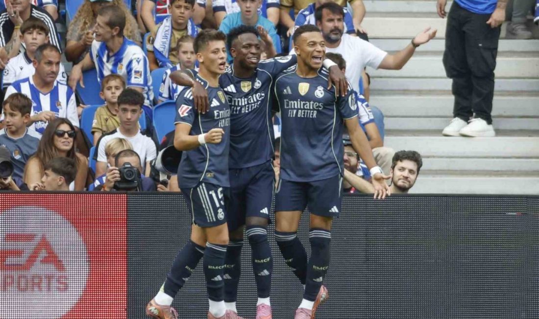 Real Madrid’de forma giyen milli oyuncu Arda Güler, ekim ayının