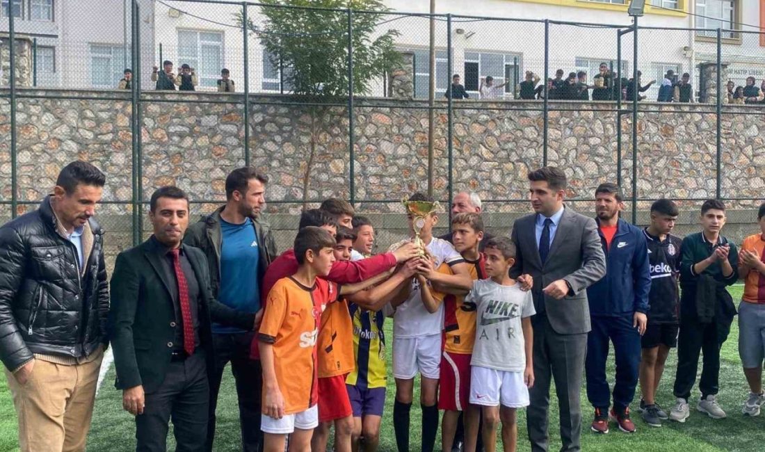Elazığ’ın Arıcak ilçesinde düzenlenen ortaokullar arası futbol turnuvası sona erdi.