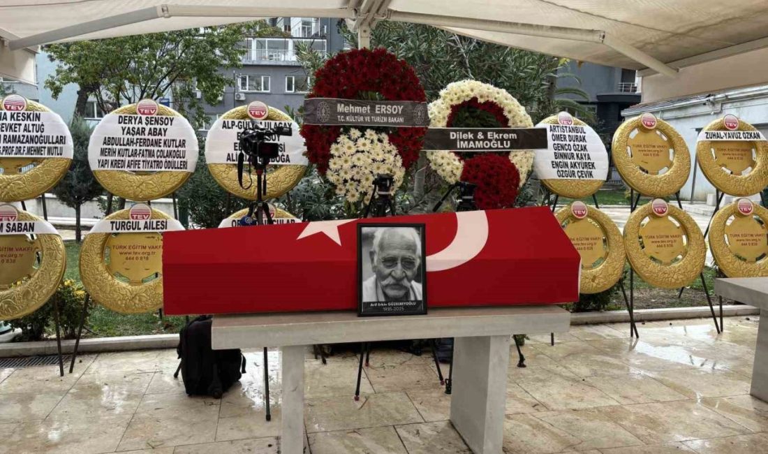 Arif Erkin Güzelbeyoğlu son yolculuğuna uğurlandı Oyuncu Arif Erkin Güzelbeyoğlu, Teşvikiye Camii’nde kılınan cenaze namazının ardından