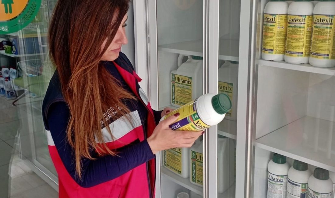 Aslanapa İlçe Tarım ve Orman Müdürlüğü teknik personeli tarafından ilçe