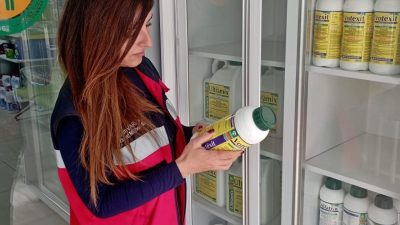 Aslanapa İlçe Tarım ve Orman Müdürlüğü teknik personeli tarafından ilçe