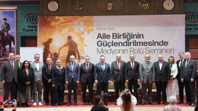 Ankara Ticaret Odası (ATO) Başkanı Gürsel Baran, aile kurumunun toplumların