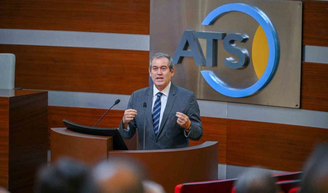 Antalya Ticaret ve Sanayi Odası (ATSO) Başkanı Yusuf Hacısüleyman, TBMM