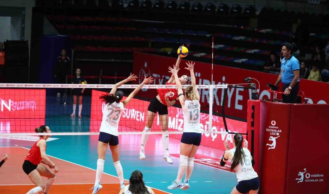 Aydın Büyükşehir Belediyespor Kadın Voleybol takımı deplasmanda İlbank’a 3-1 mağlup