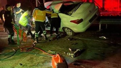 Kırklareli’nin Babaeski ilçesinde meydana gelen trafik kazasında 1 kişi hayatını