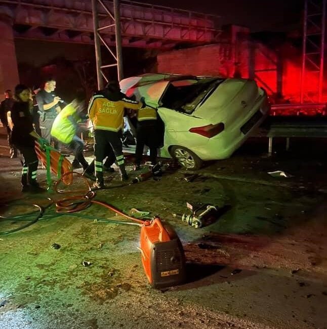 Kırklareli’nin Babaeski ilçesinde meydana gelen trafik kazasında 1 kişi hayatını