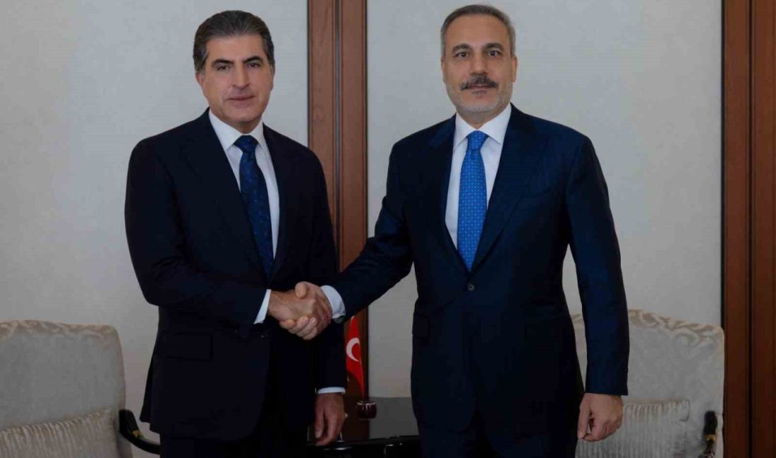 Bakan Fidan, IKBY Başkanı Barzani ile görüştü Dışişleri Bakanı Hakan Fidan, Irak Kürt Bölgesel Yönetimi (IKBY) Başkanı
