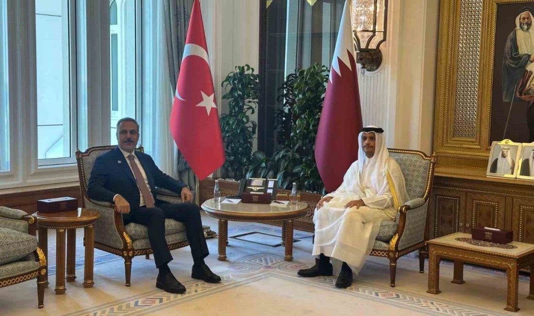 Dışişleri Bakanı Hakan Fidan, Doha’da Katar Başbakanı ve Dışişleri Bakanı