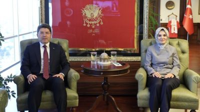 Aile ve Sosyal Hizmetler Bakanı Mahinur Özdemir Göktaş ile Adalet