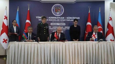 Türkiye-Azerbaycan-Gürcistan Savunma Bakanları 12. Toplantısı, Ankara’da gerçekleştirildi. Milli Savunma Bakanı