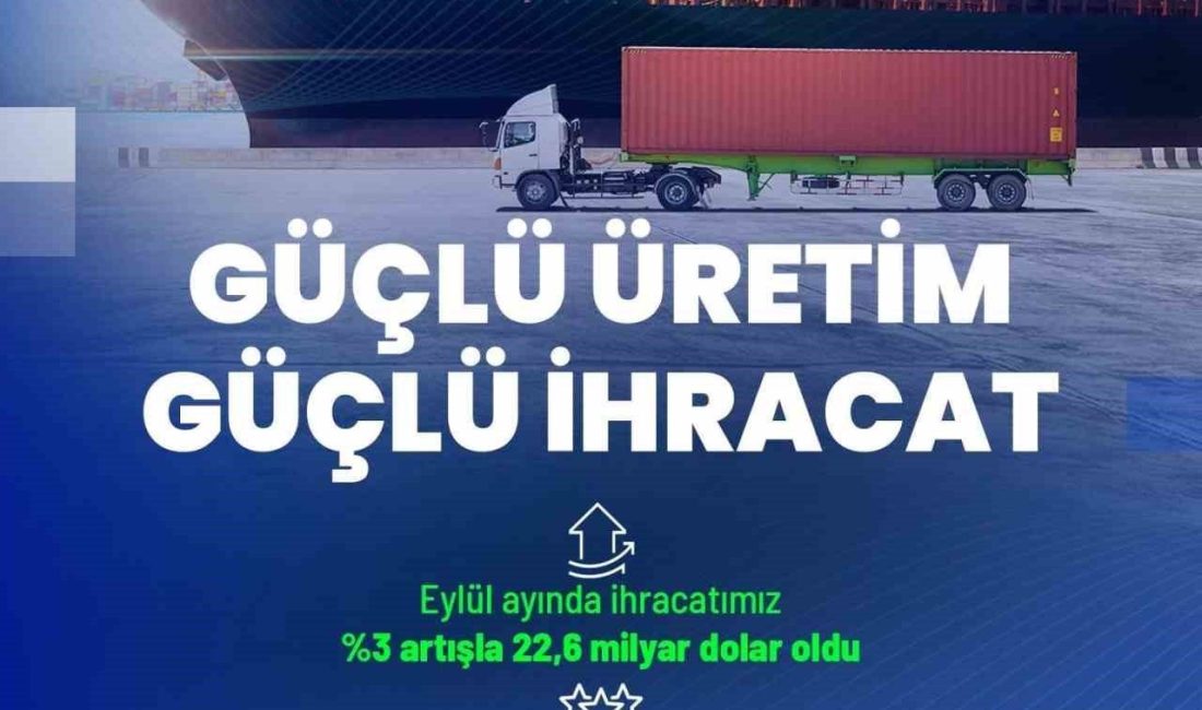 Sanayi ve Teknoloji Bakanı Mehmet Fatih Kacır, “İlk 9 ayda