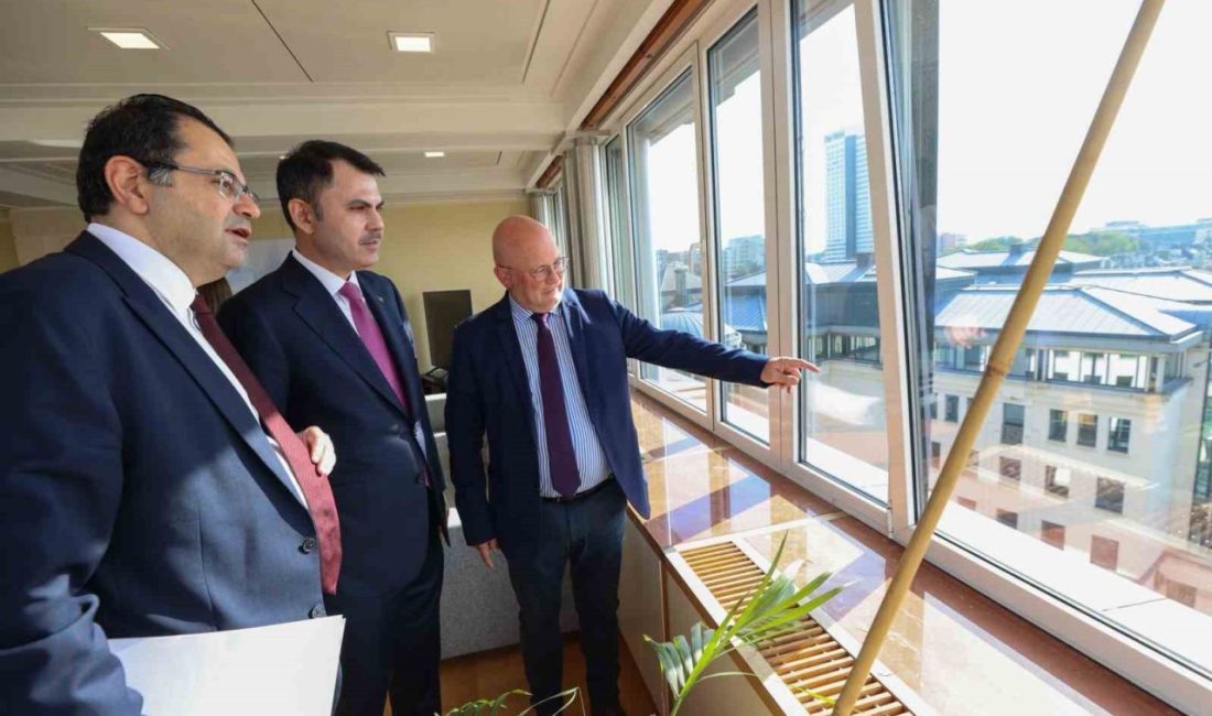 Çevre, Şehircilik ve İklim Değişikliği Bakanı Murat Kurum, Belçika’nın başkenti