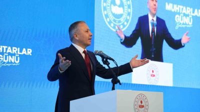 İçişleri Bakanı Ali Yerlikaya, Diyarbakır’da muhtar buluşmasında ’’Artık bu topraklarda