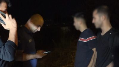 Antalya’da balık tutmak için falezlere inen iki genç, çıkış yolunu