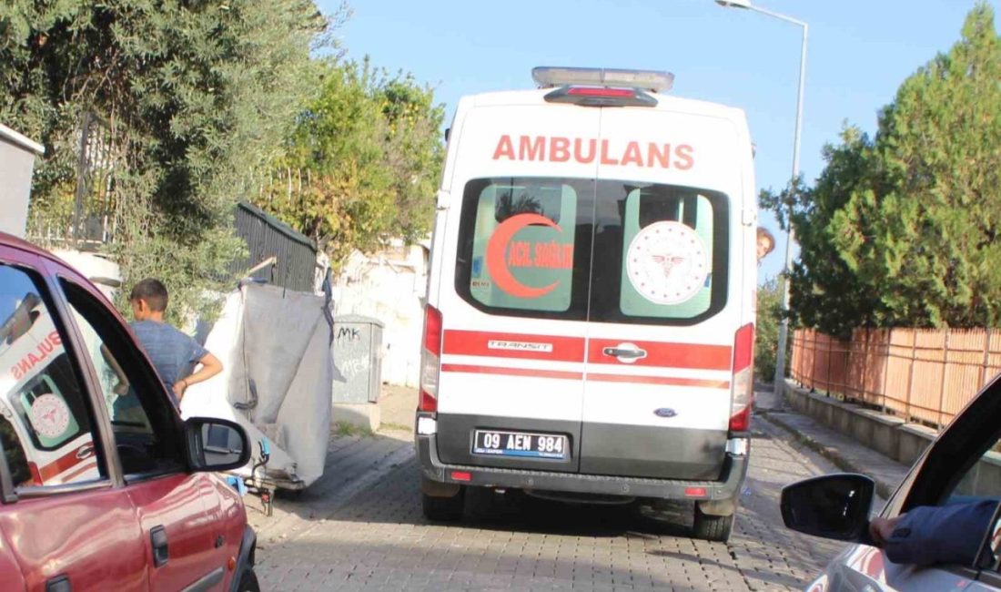 Aydın’ın Efeler ilçesinde bir genç kızın balkon düştüğü sanıldı, ekiplerin