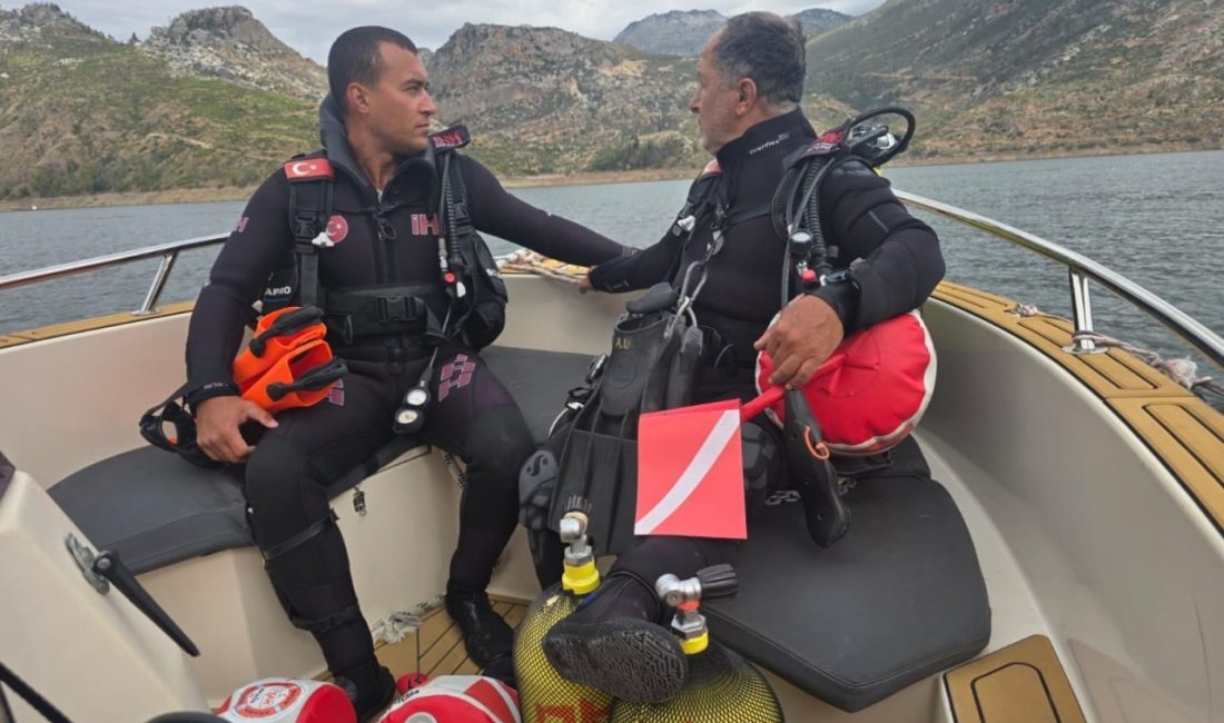Antalya’nın Manavgat ilçesinde yüzmek için girdiği Oymapınar Baraj Göleti’nde kaybolan