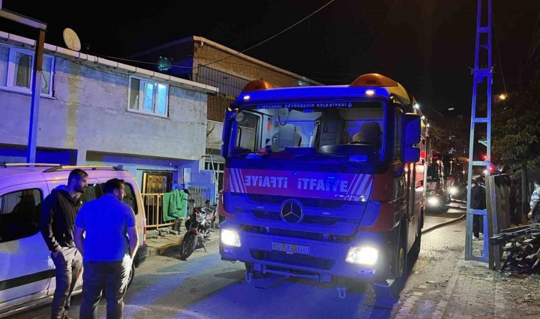 Başakşehir’de 3 katlı binada yangın paniği İstanbul Başakşehir’de 3 katlı binanın 2. katında çıkan yangın, itfaiye