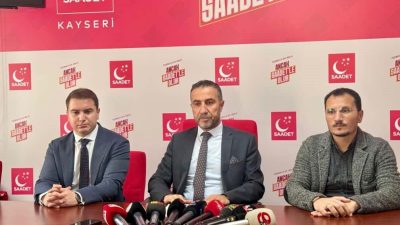 Saadet Partisi (SP) Kayseri İl Başkanı Erdal Altun; düzenlediği basın