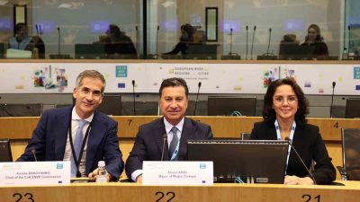 Muğla Büyükşehir Belediye Başkanı Ahmet Aras, Avrupa Birliği kurumlarının kalbi