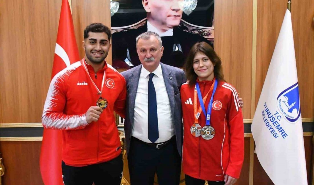 Yunusemre Belediye Başkanı Semih Balaban, Yunusemre Belediyespor’un milli judocuları Sura