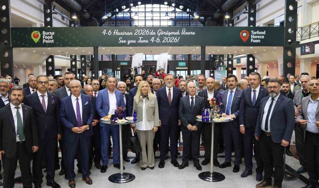 Bursa Food Point Fuarı’nda konuşan Büyükşehir Belediye Başkanı Mustafa Bozbey,