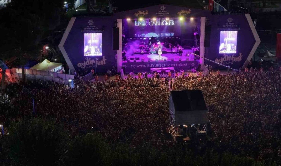 Aydın Büyükşehir Belediyesi’nin düzenlediği Aydınfest Gençlik Festivali, bu yıl da