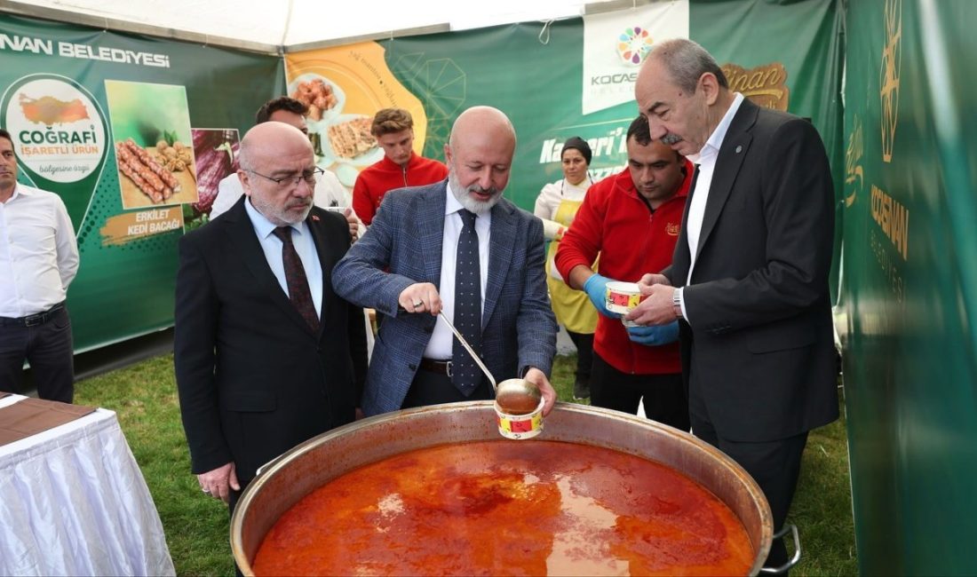 Kocasinan Belediye Başkanı Ahmet Çolakbayrakdar; 3. Kayseri Gastronomi Günleri’nde Kocasinan’ın