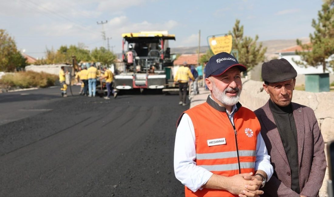 Kocasinan Belediye Başkanı Ahmet Çolakbayrakdar; Oruçreis Mahallesi’nde ara sokaklarda yürütülen