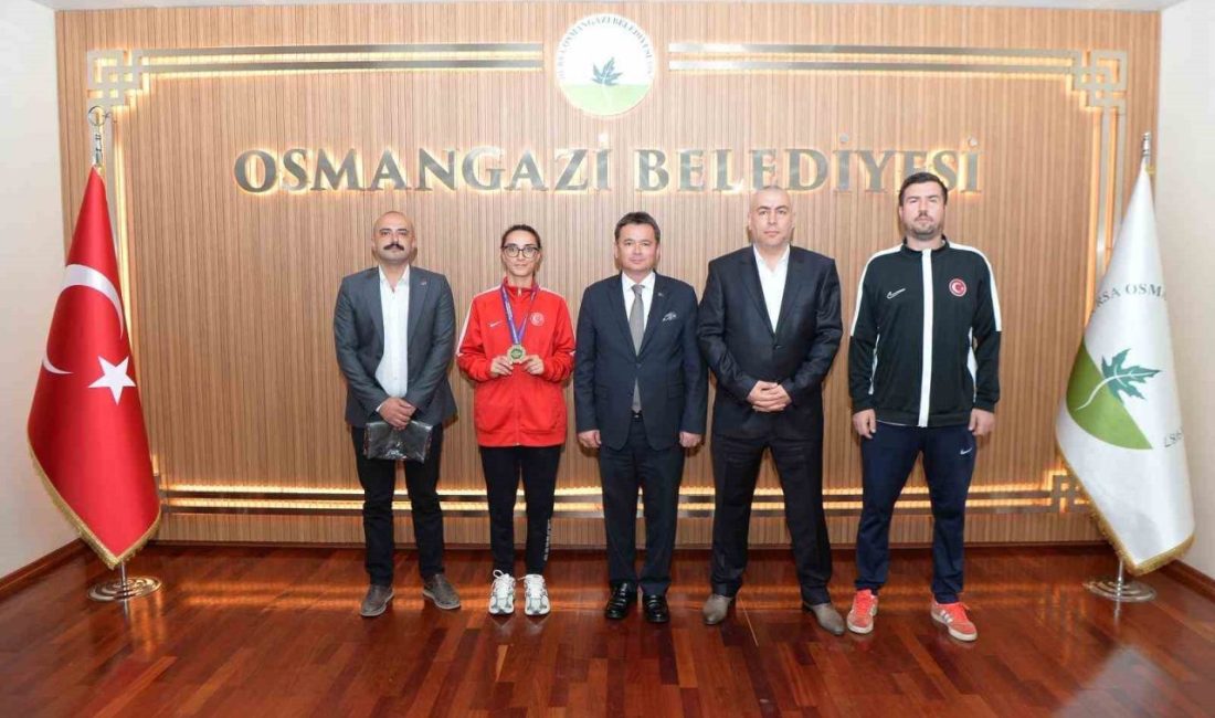 Osmangazi Belediye Başkanı Erkan Aydın, uluslararası arenada elde ettiği başarılarla
