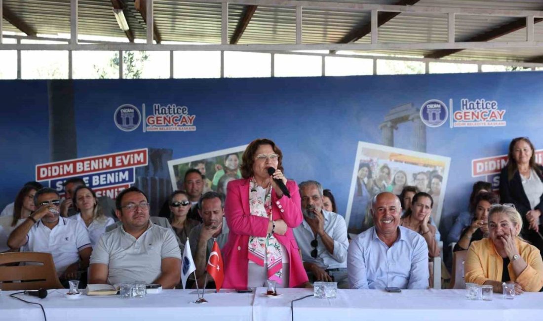 Başkan Gençay, Yalıköy sakinleri ile bir araya geldi Didim Belediyesi tarafından başlatılan “Mahallemi Dinliyorum” buluşmaları, Yalıköy Mahallesi’nde devam