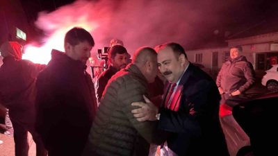 İnönü Belediye Başkanı Serhat Hamamcı, Oklubalı Mahallesi’ne ziyarette bulunup bölge